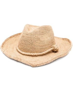 IBELIV Rodeo Woven Rope Hat - Natural