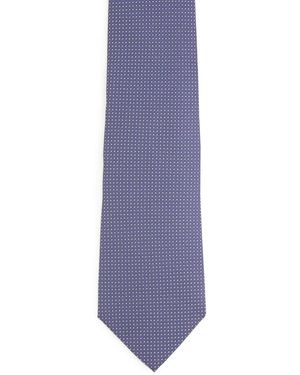 Isaia Polka-Dot Tie - Purple