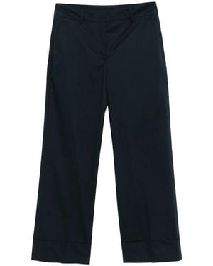 Incotex Arlys Cuffed Trousers - Blue