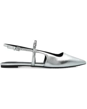 MICHAEL Michael Kors Bailarinas Dina Con Apliques De Strass - Blanco