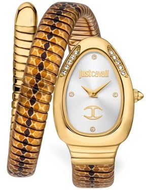 Just Cavalli Snake 22Mm Watch - Metallic