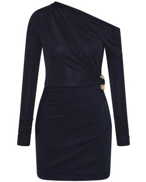 Rebecca Vallance One-Shoulder Mini Dress - Blue