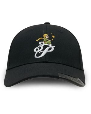 3.PARADIS Logo-Embroidered Baseball Cap - Black