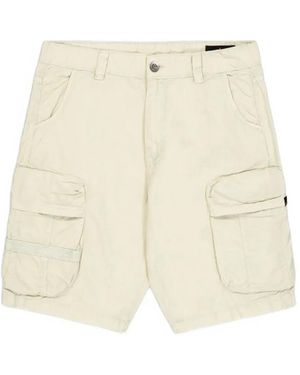 Alpha Industries Manoeuvre Cargo Shorts - Natural