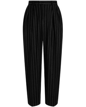 Dolce & Gabbana Straight Trousers - Negro