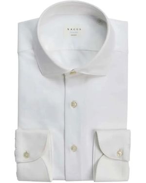 Xacus Active Spread-Collar Shirt - White