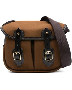 Brady Norfolk Buckled Shoulder Bag - Brown