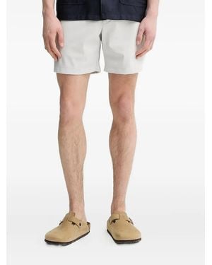 Theory Shorts Mit Stretchbund - Blau