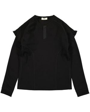 GmbH Rami Langarmshirt - Schwarz