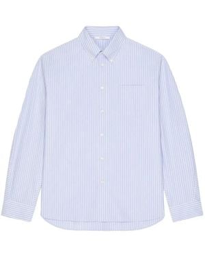Givenchy Couture Seam Striped Shirt - White
