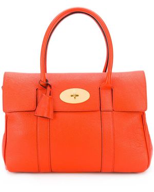 Mulberry Bayswater Tote - Orange