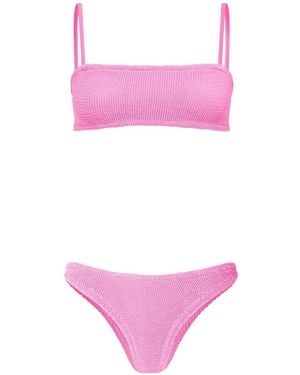 Hunza G Gigi Bikini Mit Spaghettiträgern - Pink