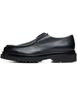 Poche Paris Adrien Derby Shoes - Black