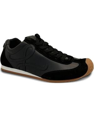 Loewe Runner 2.0 Logo-Detail Trainers - Black