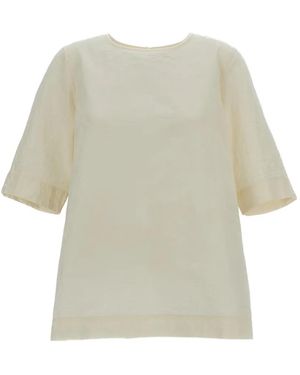 Casey Casey T-Shirt À Volants - Blanc