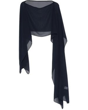 Gianluca Capannolo Sheer Scarf - Blue