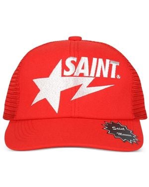 SAINT Mxxxxxx Star Graphic Cap - Red