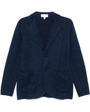 Lardini ニット ジャケット - ブルー