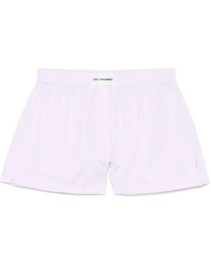 Des Phemmes Cotton Boxer Shorts - Pink