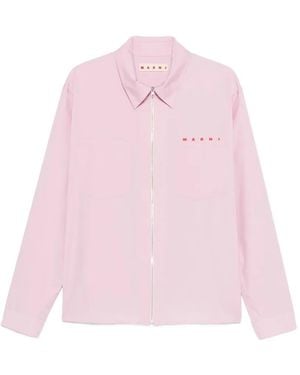 Marni Logo Shirt - Pink
