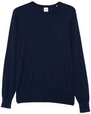 Aspesi Pullover Mit Rundhalsausschnitt - Blau