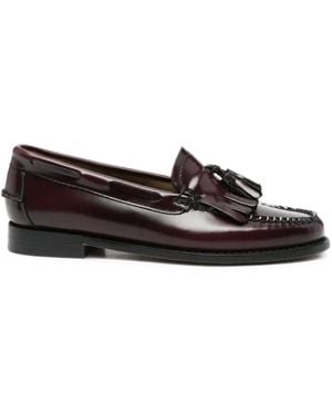 G.H. Bass & Co. Esther Kiltie Tassels Loafers - Red