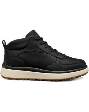 Geox Granito + Grip Lace-Up Fastening Boots - Black