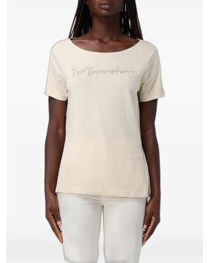 EA7 T-Shirt Con Borchie - Neutro