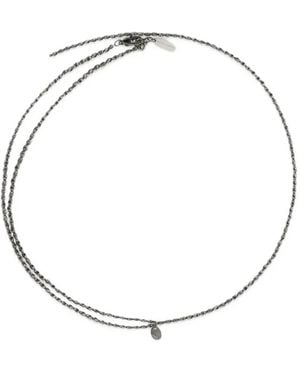 Brunello Cucinelli Charm Necklace - Metallic