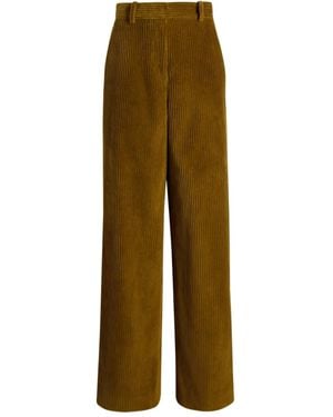 Proenza Schouler コーデュロイ ストレートパンツ - グリーン
