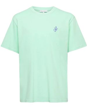 JW Anderson ロゴ Tシャツ - グリーン