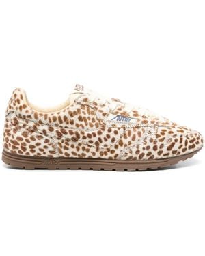 Autry Animal Print Trainers - Multicolour