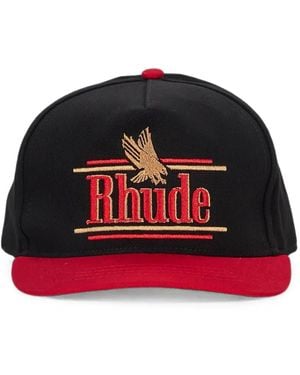 Rhude Logo-Embroidered Baseball Cap