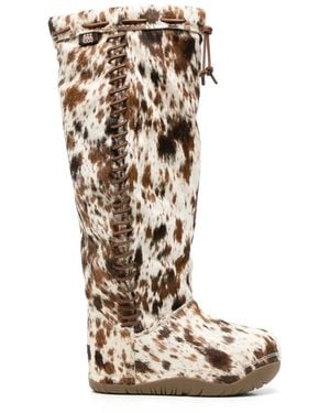 UGG Bottines Bucked À Lacets - Blanc