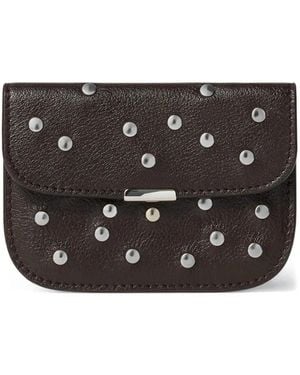 Lemaire Studed Card Holder - Black