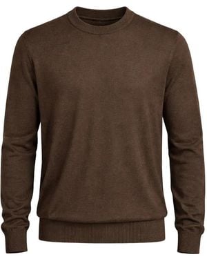 Pal Zileri Pull À Col Rond - Brown