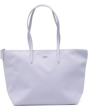 Lacoste Borsa Tote L.12.12 Concept Grande - Viola