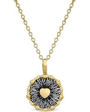 VRAM Hypha Heart Necklace - Metallic