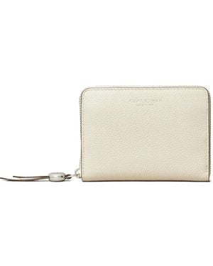 Tory Burch Medium Romy Wallet - Natural
