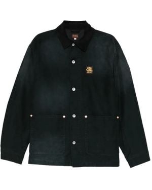 Evisu Daicock Print Jacket - Black