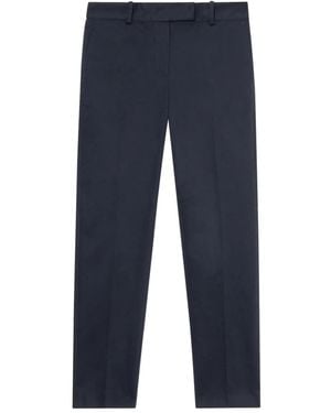 Brooks Brothers Cotton-Blend Trousers - Blue