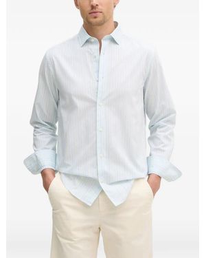 GANT Striped Long-Sleeve Shirt - White