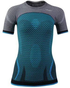 Uyn Camiseta Estampada Con Manga Corta - Azul