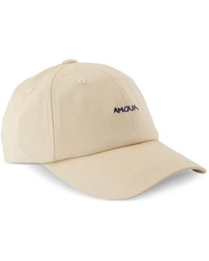 Maison Labiche Embroidery Baseball Cap - Natural