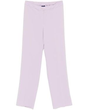 Marina Rinaldi Button Pants - Purple
