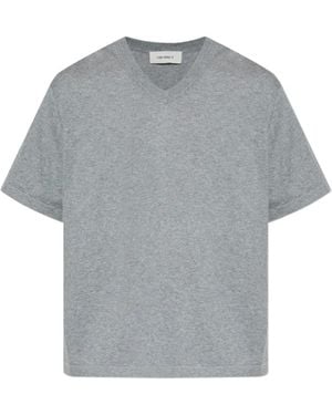 Lisa Yang V-Neck T-Shirt - Grey