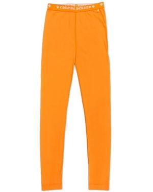 Chrome Hearts Horseshoe Leggings - Orange