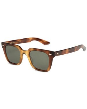 Moscot Square-Frame Sunglasses - Brown
