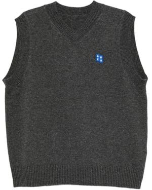 Adererror Knitted Vest - Black
