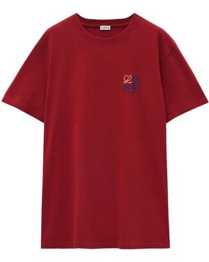 Loewe Cotton T-Shirt - Red